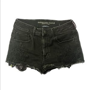 American eagle black short